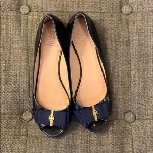 Tory Burch open toe flats